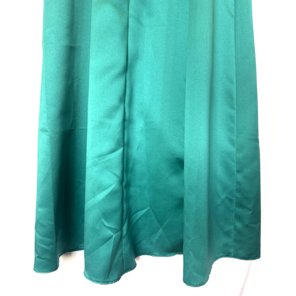 Vintage Scott McClintock Satin Formal Maxi Dress Size 6 Wedding Bridesmaid Event - Picture 10 of 14